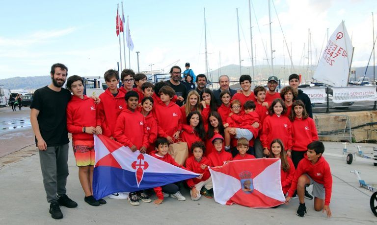 El Meeting Internacional Cidade de Vigo de Optimist recupera los niveles prepandemia y el Náutico aspira a presentar batalla