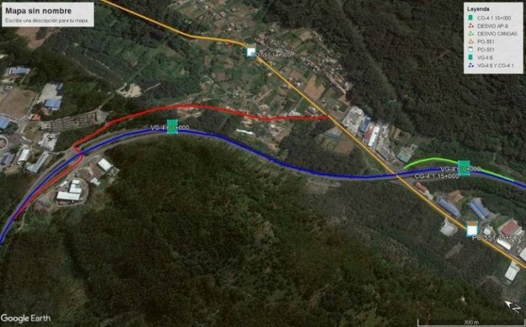 Os traballos de mantemento nun viaduto do Corredor do Morrazo, ao paso por Cangas, farán necesario o corte de tráfico este luns e martes