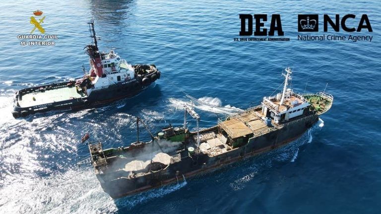 La red narcotráfico desarticulada entre Galicia y Canarias simulaba campañas de pesca para ocultar su actividad