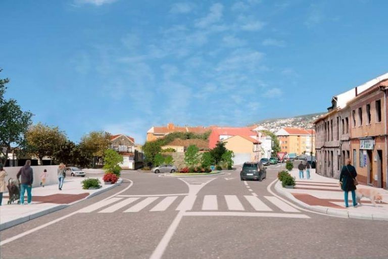 Fernández-Tapias anuncia una «importante mejora» del tráfico y de la movilidad peatonal en Teis con la humanización de la Avenida de Galicia que ya fue licitada con una inversión de cerca de 2,5 millones