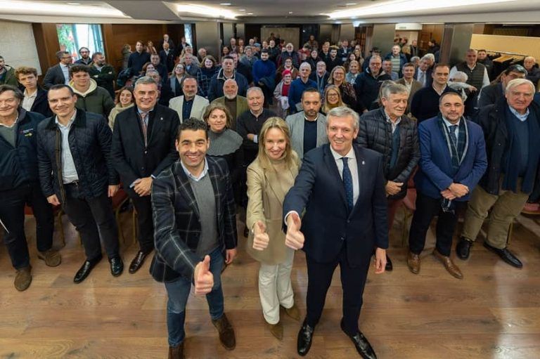 Alfonso Rueda: “Debemos recordar á xente que cada voto ao candidato socialista de Vigo é un voto a favor de Pedro Sánchez e da súa política”