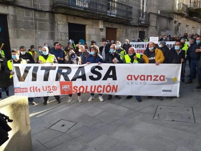 Marea de Vigo pide o apoio da cidade á «lexítima e inevitable» folga do cadro de personal de Vitrasa