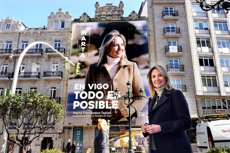 Tapias asegura que el PP de Vigo «está presente, está preparado y va a por todas» de cara a las próximas municipales con el lema “En Vigo todo es posible”  