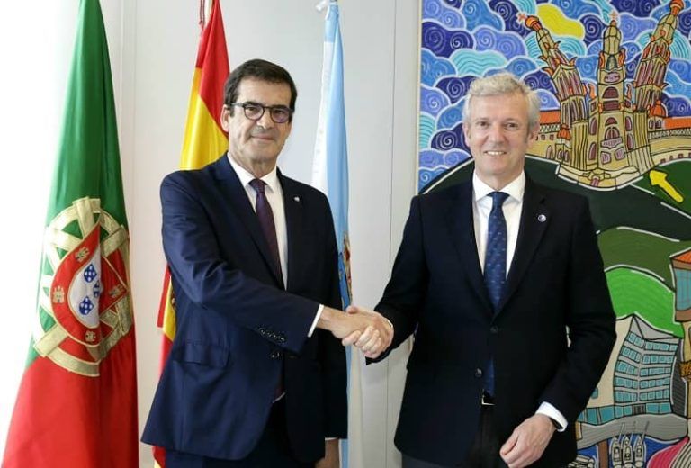 Rueda traslada ao alcalde do Porto a aposta da Xunta por avanzar nas conexións ferroviarias con Portugal