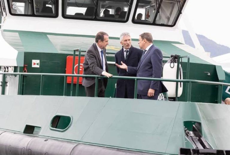 El Gobierno entrega cuatro nuevas patrulleras al Servicio Marítimo de la Guardia Civil