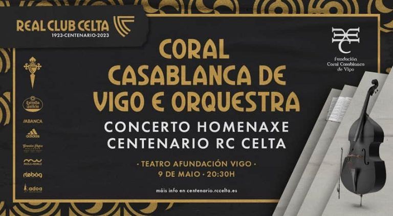 La Coral Casablanca protagoniza el día 9 de mayo el primer gran concierto del centenario
