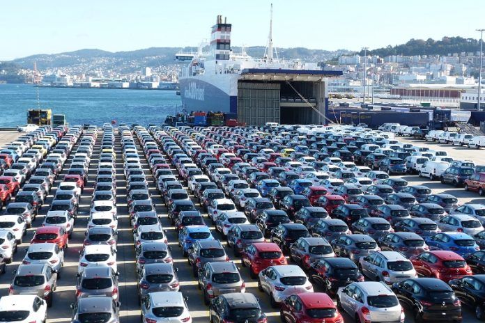 puerto de vigo coches terminal bouzas
