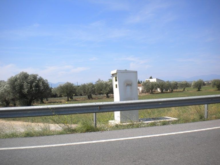 Dos de los radares de la A-55 en Mos, entre los que más multas ponen de España