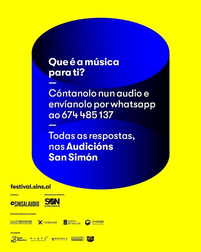 O Festival Sinsal abre a convocatoria para participar nas ‘Audicións San Simón’, unha das actividades paralelas que terán lugar nesta edición do evento