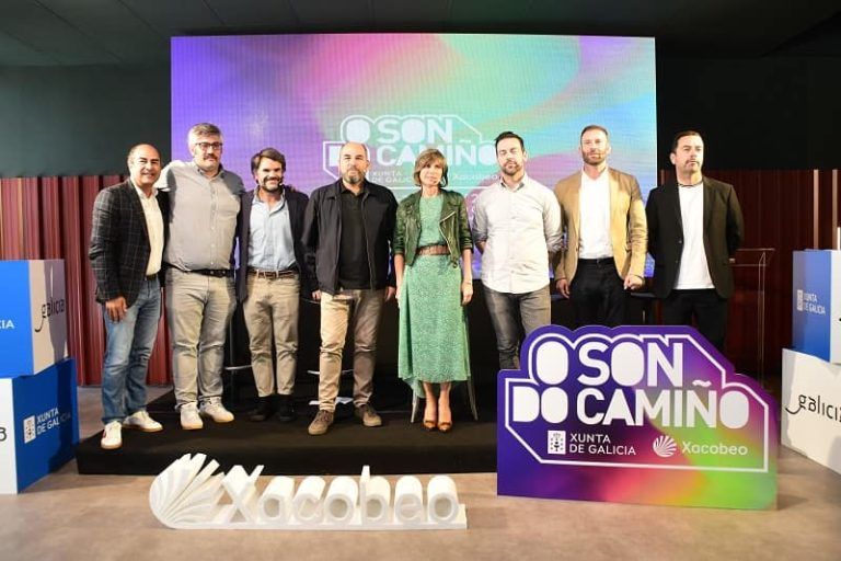 La Xunta participa en la presentación de O Son do Camiño que reunirá la próxima semana en el Monte do Gozo a público procedente de 35 países