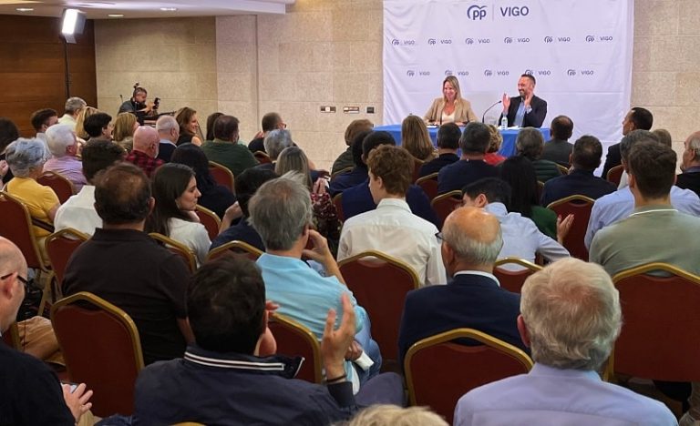 Tapias llama a seguir trabajando en las generales del 23-J para profundizar en el cambio de ciclo abierto en Vigo tras los resultados de las municipales