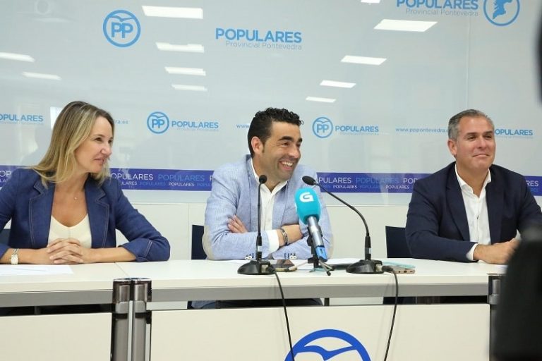 Luis López confirma que presidirá la Diputación de Pontevedra con Fernández-Tapias y Rafa Domínguez de vicepresidentes