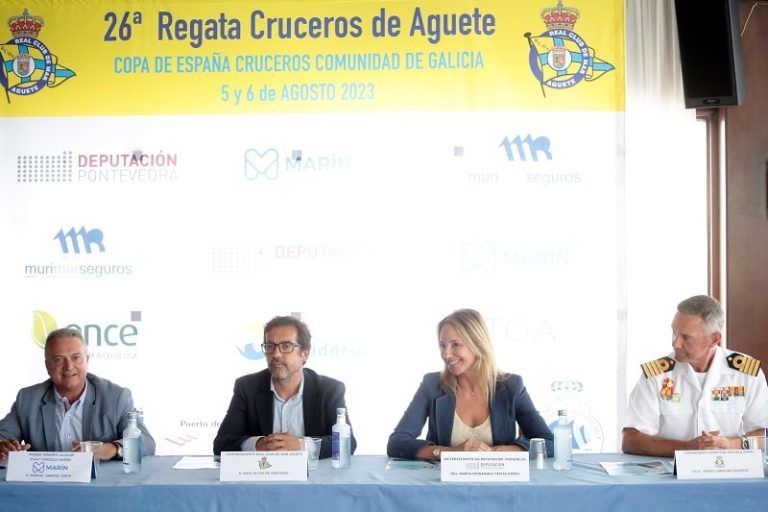Marta Fernández-Tapias comprométese a dar un forte impulso á vela como actividade deportiva e turística na presentación da XXVI Regata de Cruceiros de Aguete 