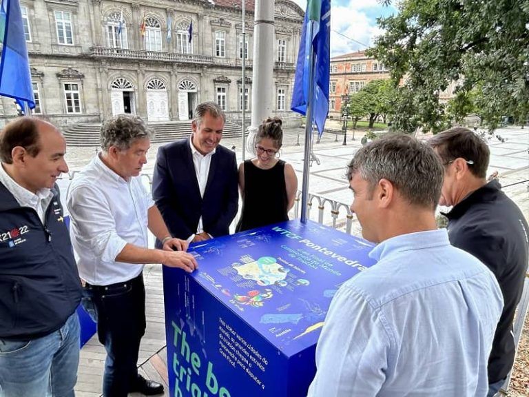 Rafa Domínguez enxalza o apoio da Deputación ás series mundiais de tríatlon que converterán Pontevedra na capital mundial desta disciplina deportiva