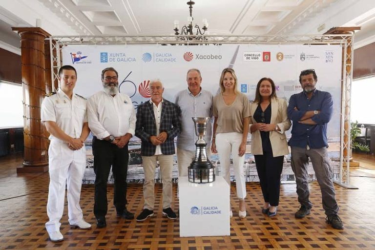 Ana Ortiz destaca a conexión da Regata Rías Baixas co Xacobeo para fomentar o intercambio cultural