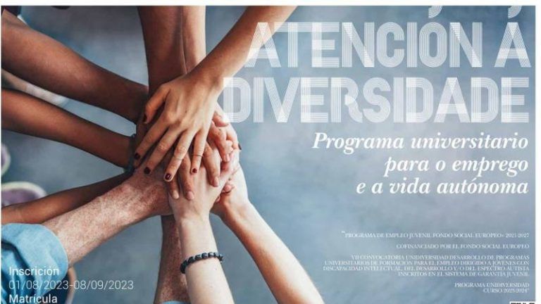 Aberta a inscrición no Programa universitario para o emprego e a vida autónoma das persoas con diversidade intelectual