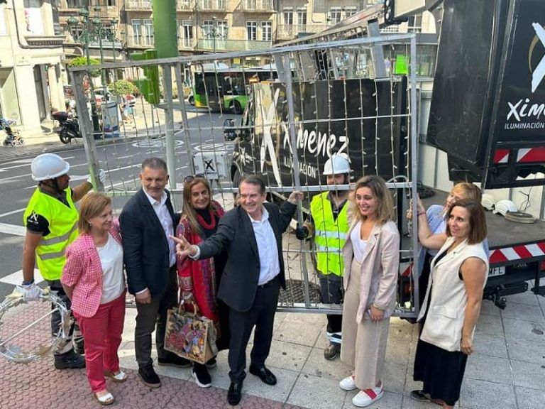Abel Caballero: «Hoy comienza el montaje de la mejor Navidad del mundo, la de Vigo»