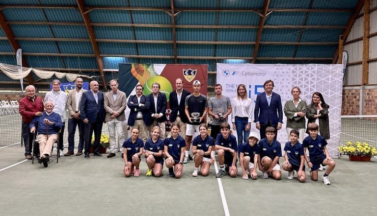Tapias participa na entrega de trofeos do LXXX Torneo de Tenis Internacional