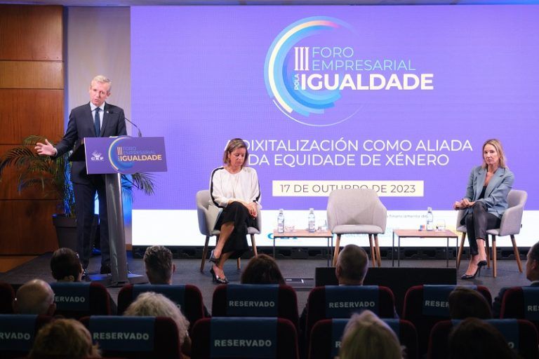 Rueda anuncia que la Xunta destinará más de 2,2 M€ en 2024 a un plan para formar y contratar 300 mujeres en sectores fuertemente masculinizados