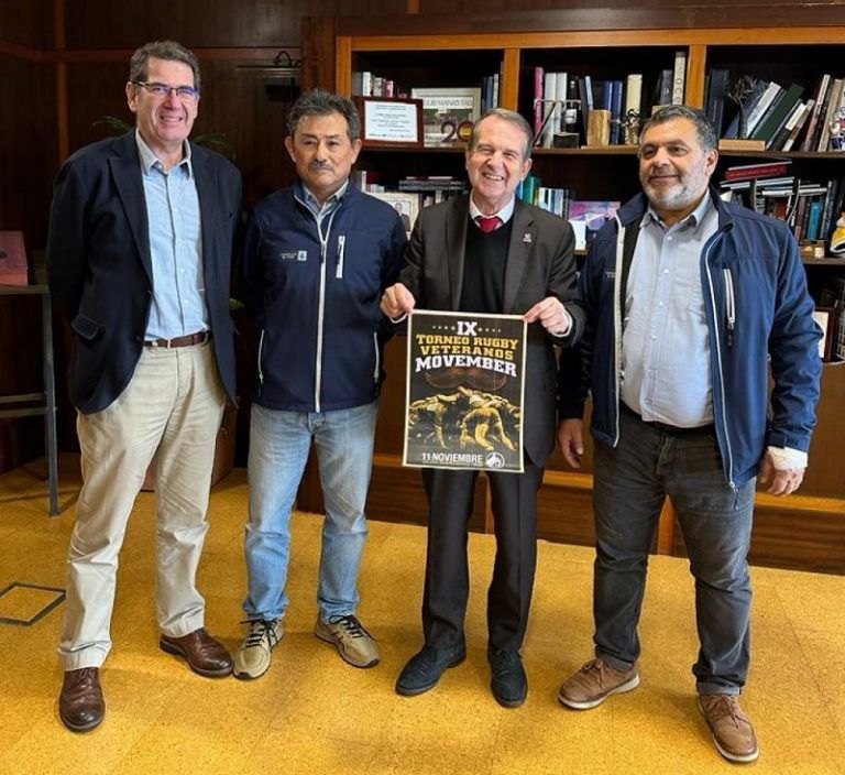 O alcalde anima á participación no IX Torneo Movember de veteranos de rugby