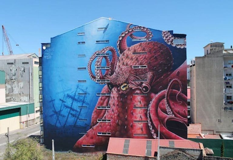 Vigo suma 13 nuevos murales artísticos y refuerza su apuesta por el arte urbano