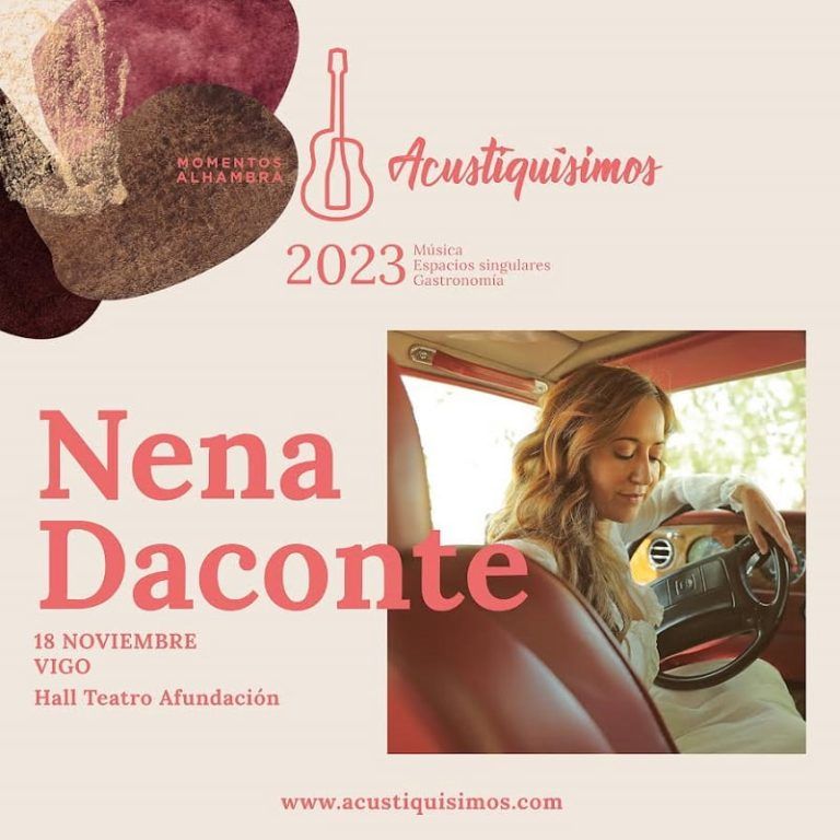 Nena Daconte presenta en el hall del Teatro Afundación de Vigo nuevo álbum, Casi Perfecto, un regreso al sonido de sus primeros discos
