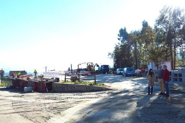 As obras do Plan Hurbe na contorna da Capela de San Eleuterio en Mos avanzan de cara ao gran San Eleuterio