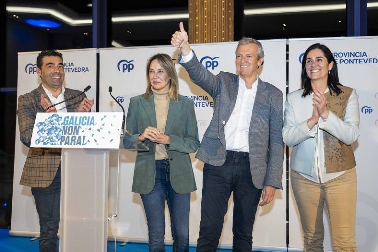 Rueda subliña que o PPdeG sae a gañar as autonómicas e conta coa experiencia, o equipo e as ganas da provincia de Pontevedra