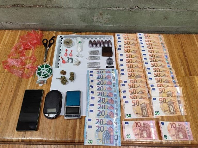 Detienen en Vigo a un hombre por traficar con drogas
