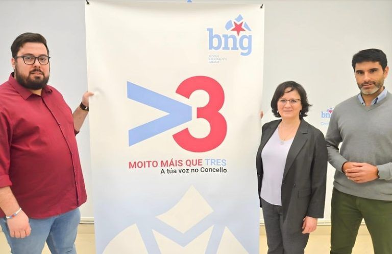 O BNG de Vigo pon en marcha a campaña ‘Moito máis que tres’ para dar voz á veciñanza no Concello