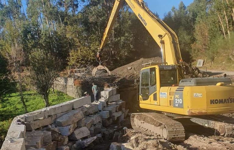 O Concello de Covelo executa obras por máisde 120.000€ para reparar os danos por temporais