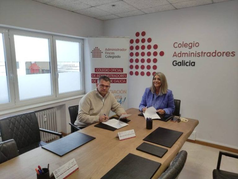 Una empresa de Vigo firma con el Colegio de Administradores de Fincas de Galicia un acuerdo para simplificar la gestión de las comunidades de vecinos