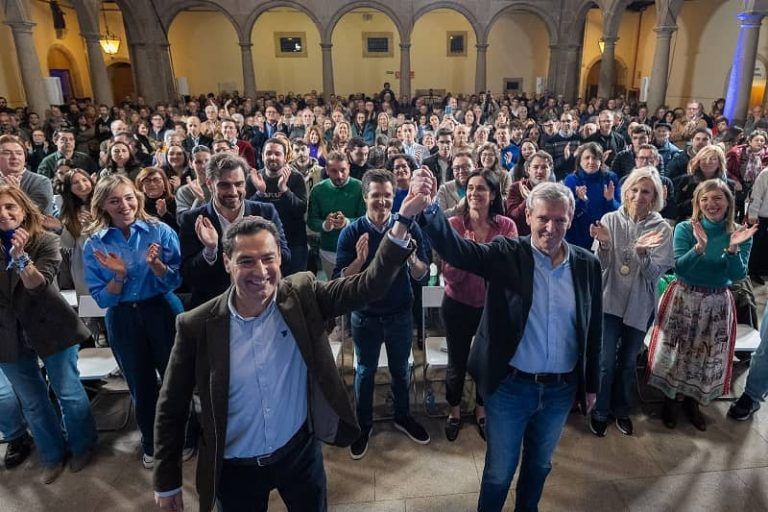 Rueda sitúa a Galicia , fronte a Sánchez e o nacionalismo, como “o futuro e a esperanza de España”