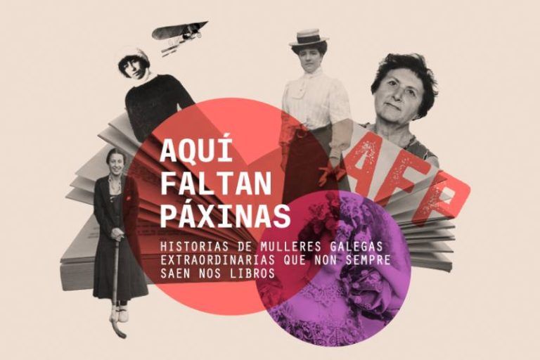 A Deputación lanza a segunda colección de “Aquí Faltan Páxinas” enxalzando a figura de grandes mulleres vinculadas á provincia e relevantes na historia