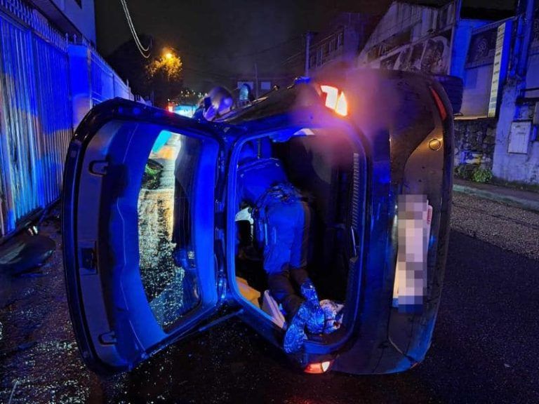 22 accidentes de circulación en los últimos días en la ciudad con 3 de ellos de gravedad