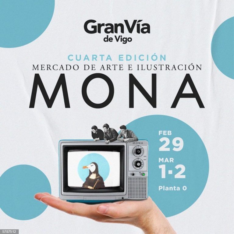 La cuarta edición del Mercado de Arte e Ilustración Mona llega hoy a Vigo