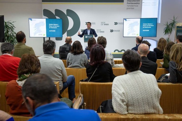 Luis López aposta pola colaboración entre a Deputación e os concellos da área de Vigo para acadar os obxectivos da axenda urbana europea