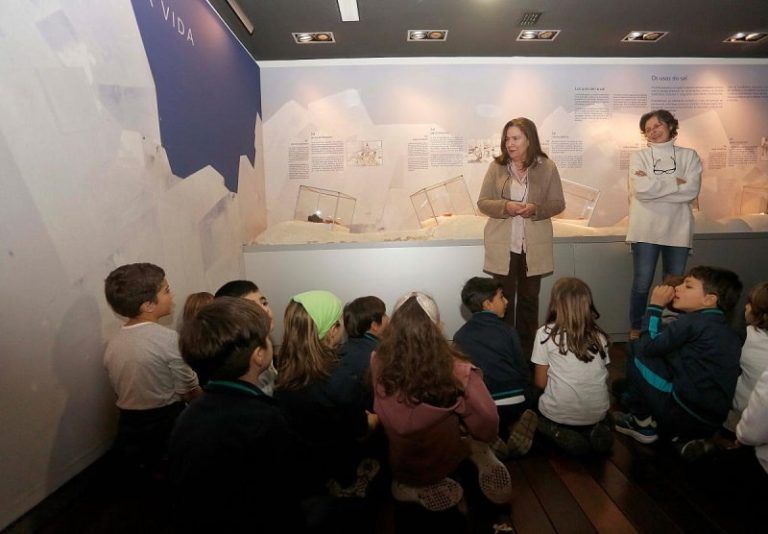 Ana Ortiz destaca el carácter divulgativo del museo Salinae, el Centro Arqueolóxico do Areal de Vigo, tras recibir la visita de más de 4.000 escolares