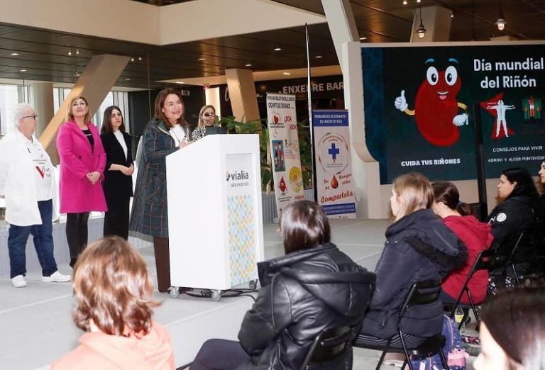 Ana Ortiz destaca la importancia de la donación y el trabajo de Adrovi para sensibilizar a la población en el Día Mundial del Riñón