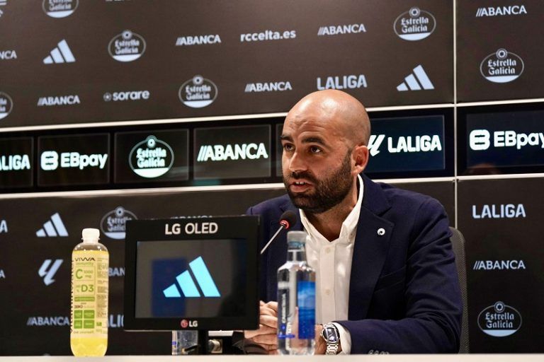 Claudio Giráldez: «Es el sueño que tenía como aficionado del Celta»