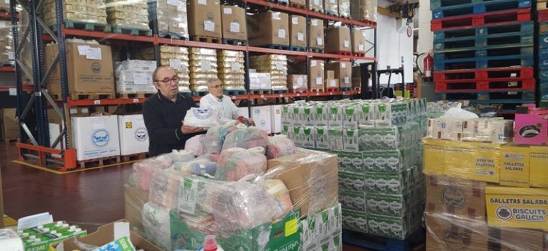 El Banco de Alimentos reparte más de 1,9 millones de kilos de alimentos en 2023