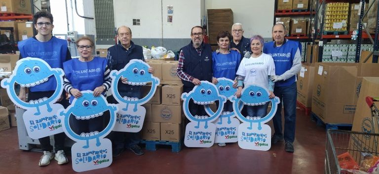 Nueva cifra récord lograda en el Zampakilos Solidario: 60.000 kilos de alimentos recaudados