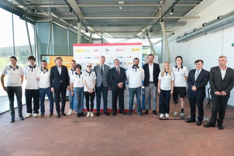 Rueda destaca el papel de los deportistas paralímpicos como embajadores de Galicia por el mundo