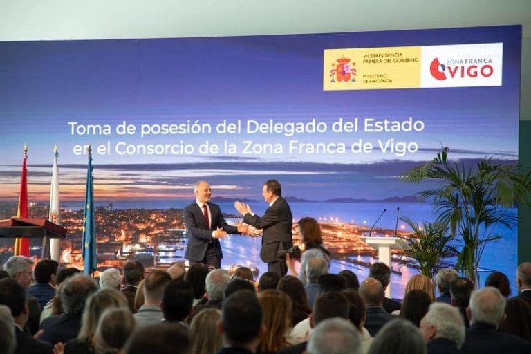 David Regades toma posesión como Delegado del Estado en el Consorcio de la Zona Franca de Vigo