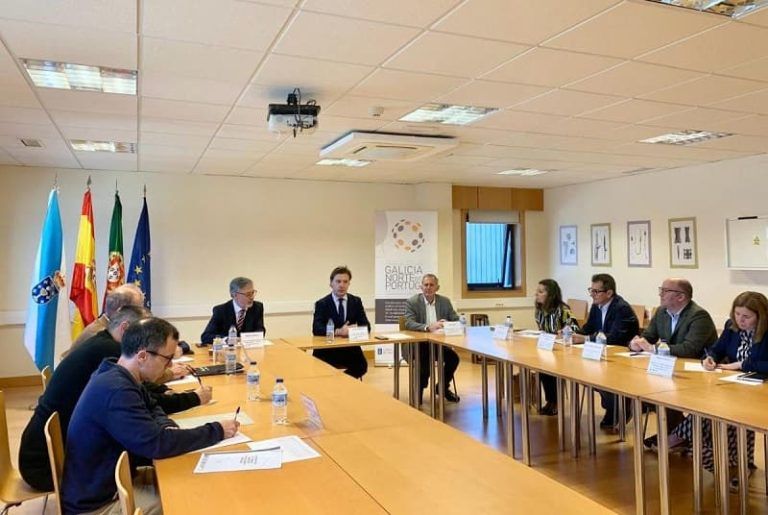 La Xunta se reúne con los agentes sociales y económicos de la Eurorregión Galicia-Norte de Portugal para avanzar en el estatuto del trabajador transfronterizo