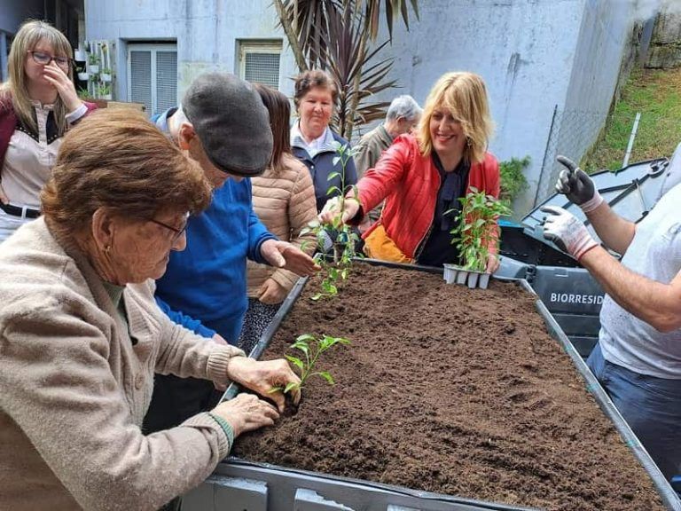 A Deputación colabora co Concello de Baiona na posta en marcha dun novo proxecto piloto de compostaxe