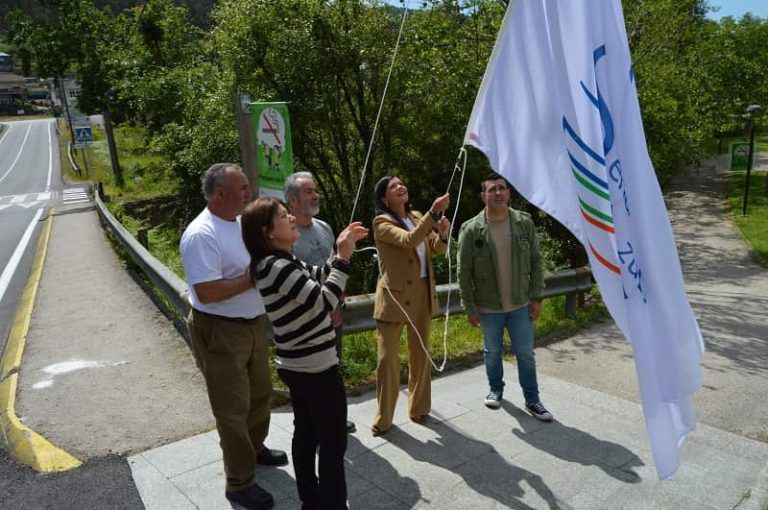 O Paseo do Louro xa presume de Bandeira Azul