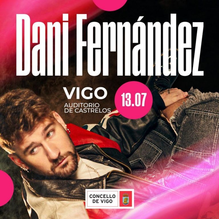 Dani Fernández sobe ao escenario de Castrelos o 13 de xullo