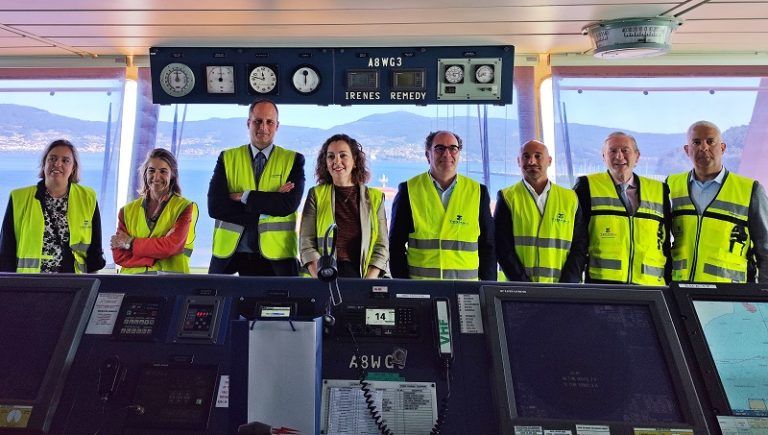 Arranca la nueva línea marítima que unirá Sudamérica y Vigo