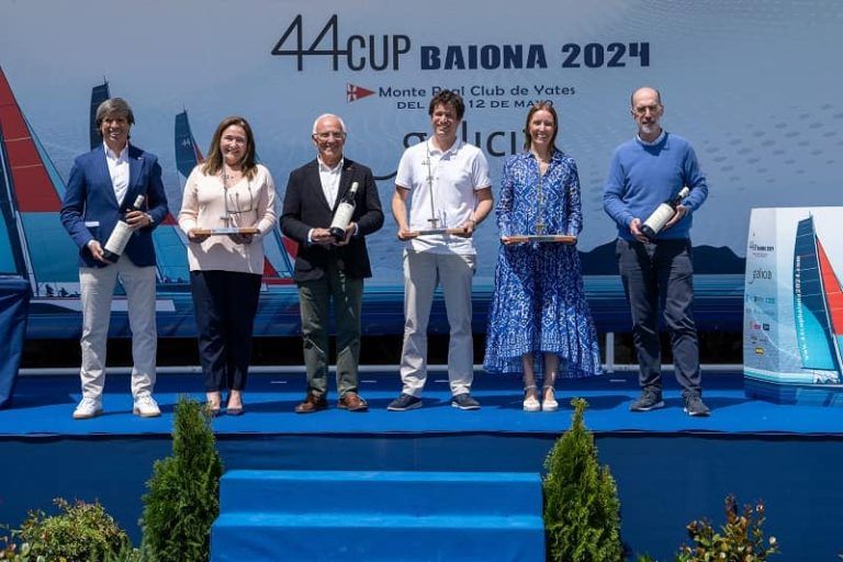 Ana Ortiz destaca a fortaleza do turismo náutico e o seu prestixio internacional coa chegada da proba 44Cup Baiona 2024